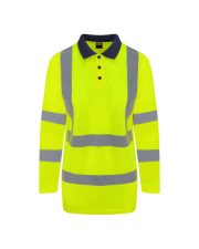 Pro RTX High Visibility - RX715 - HV LONG SLEEVE POLO - Image 2