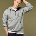 Kustom Kit - KK336 - REGULAR FIT 1/4 ZIP HOODIE