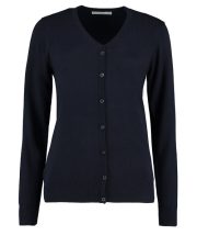 Kustom Kit - KK354 - LADIES CLASSIC FIT ARUNDEL V-NECK LONG SLEEVE CARDIGAN - Image 3