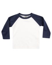Larkwood - LW025 - LONG SLEEVE BASEBALL T-SHIRT - Image 2