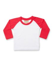 Larkwood - LW025 - LONG SLEEVE BASEBALL T-SHIRT - Image 3