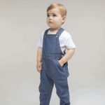 Larkwood - LW700 - DENIM DUNGAREES