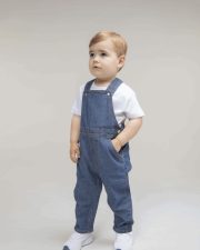 Larkwood - LW700 - DENIM DUNGAREES