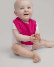 Larkwood - LW082 - PLAIN AND CONTRAST BIB