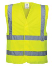 Portwest - PW002 - HI-VIS TWO BAND AND BRACE VEST