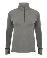 Tombo - TL563 - LADIES LONG SLEEVE 1/4 ZIP TOP - Image 3