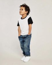 Vanilla - VN403B - KIDS WHITE PANEL T