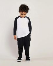 Vanilla - VN404B - KIDS L/S BASEBALL T