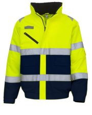 Yoko - YK008 - HI-VIS FONTAINE FLIGHT JACKET - Image 3
